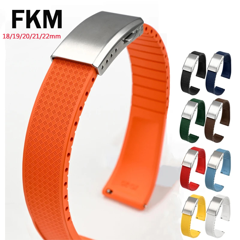 Rubber Strap Diver - Ремешок для часов из фторокаучука FKM