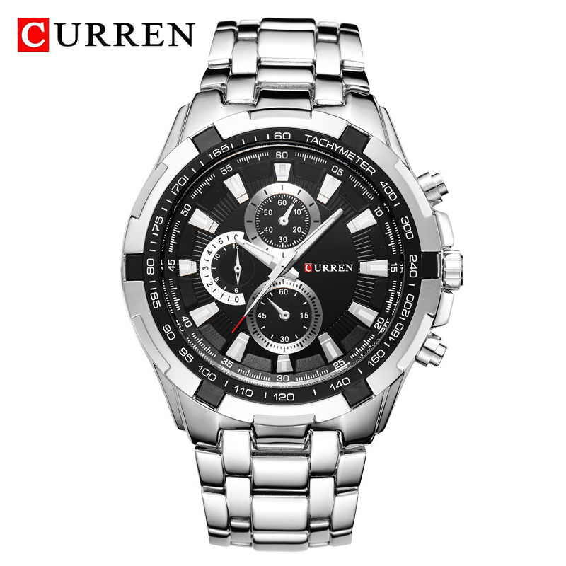 Patek Philippe Watch Nautilus - CURREN 8023, кварцевые часы, мужские водонепроницаемые