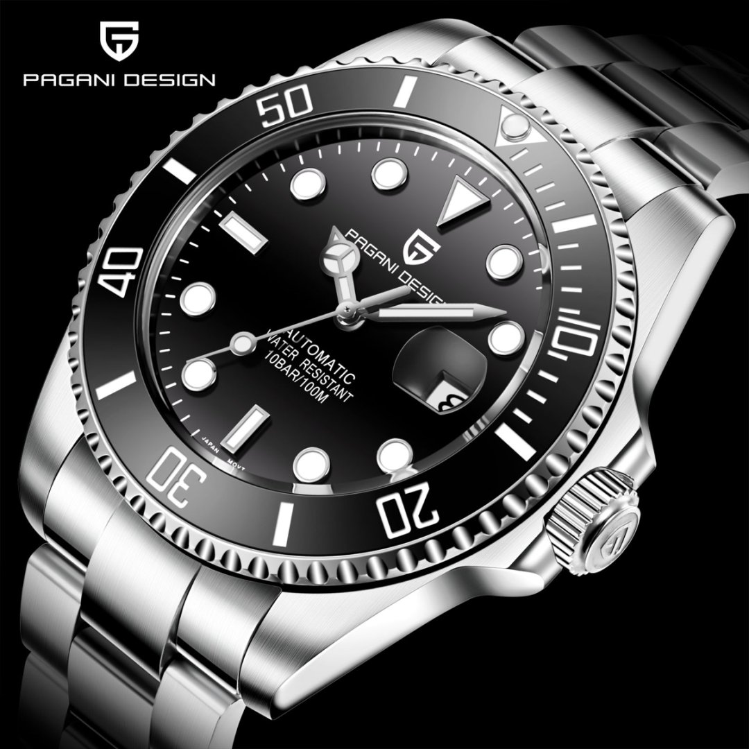 Rolex Watch Submariner - Механические часы PAGANI DESIGN New JP,