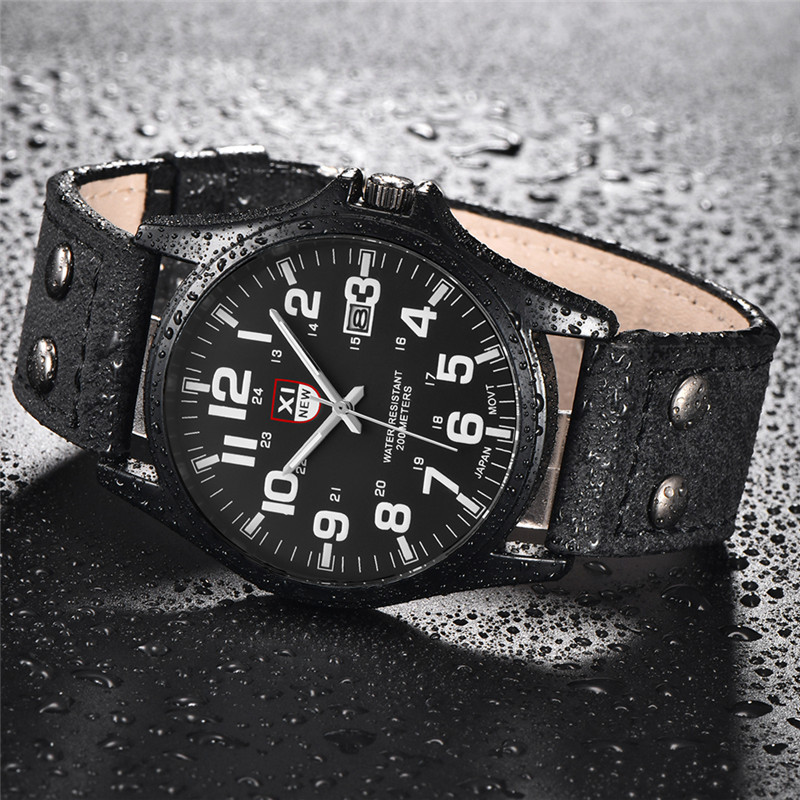 Натуральные брендовые мужские  – обзор и цена Leather Watch Band Men
