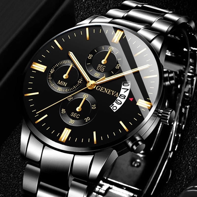 Модные мужские черные часы из  – обзор и цена Seiko Watch 5 Sports