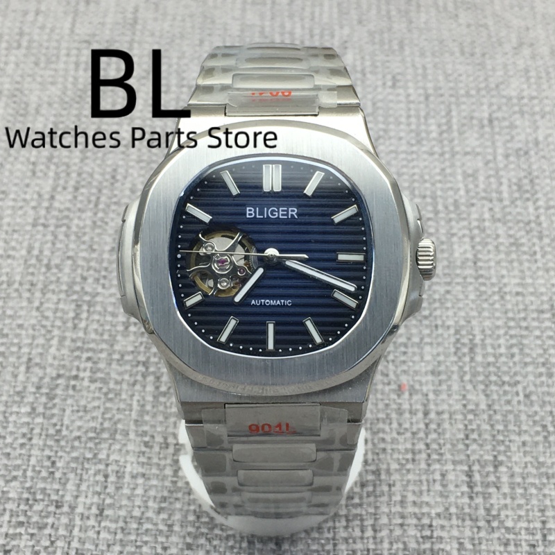 BLIGER 40 мм квадратный розово – обзор и цена Patek Philippe Watch Nautilus