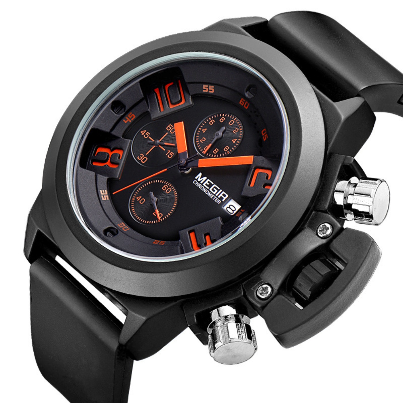 Мужские спортивные кварцевые н – обзор и цена Leather Watch Band Men