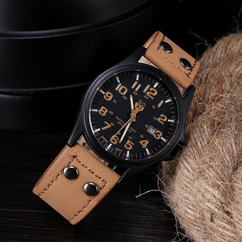 Мужские часы Masculino Relogio – обзор и цена Leather Watch Band Men