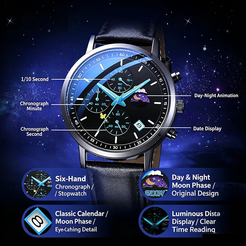 Мужские студенческие кварцевые – обзор и цена Leather Watch Band Men