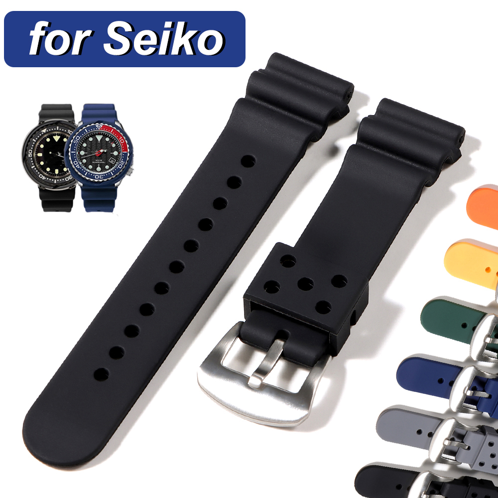 Ремешок для часов 20 мм 22 мм  – обзор и цена Seiko Watch Prospex